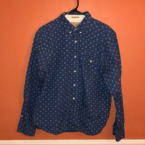 Lucky Brand Men’s Button Down Print Shirt